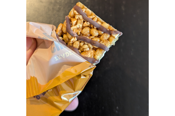 indybest best trader joe's snacks review Trader Joe's chewy chocolate & peanut butter protein bars